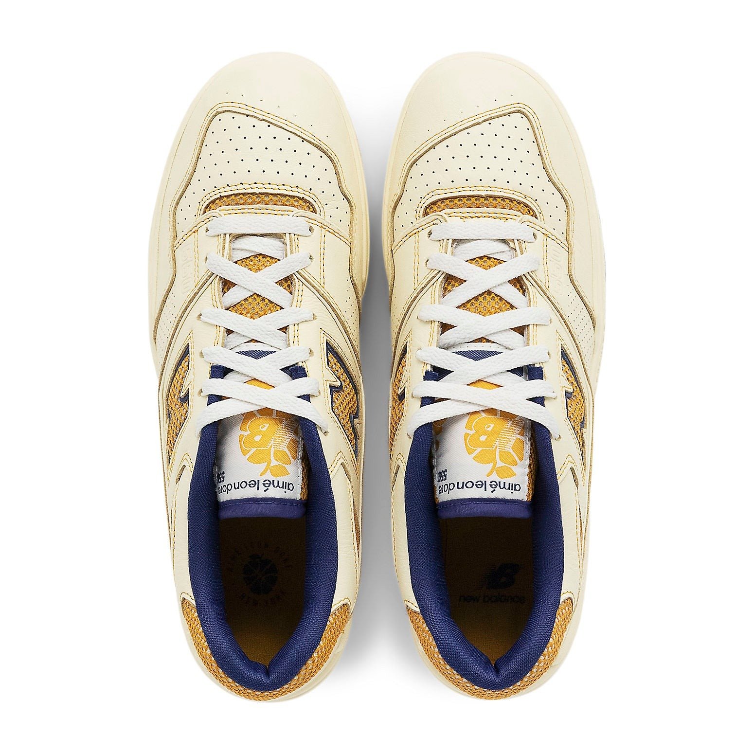 New Balance 550 Aime Leon Dore Masaryk Community Gym Yellow 5 New Balance 550 Aime Leon Dore Masaryk Community Gym Yellow