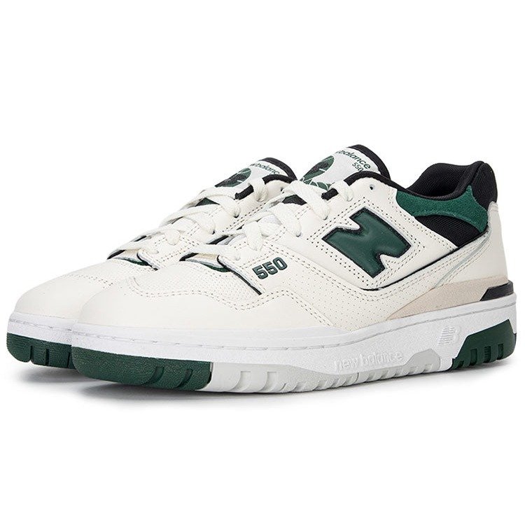 New Balance 550 Sea Salt Pine Green 5 New Balance 550 Sea Salt Pine Green