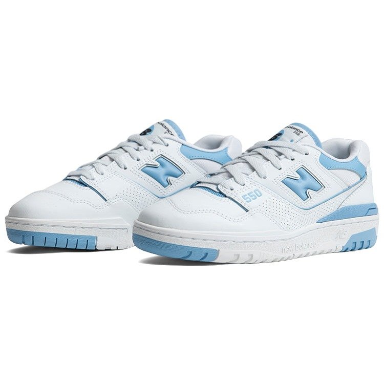 New Balance 550 UNC White Dusk Blue (Women's) 5 New Balance 550 UNC White Dusk Blue (Women's)