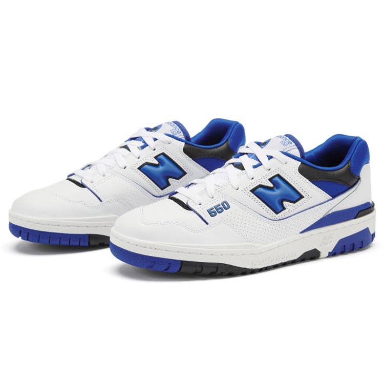 New Balance 550 White Blue 4 New Balance 550 White Blue