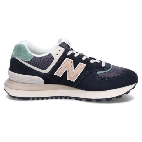 New Balance 574 Legacy Black Tan Green
