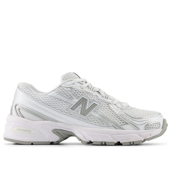 New Balance 740 White Silver Metallic (GS)