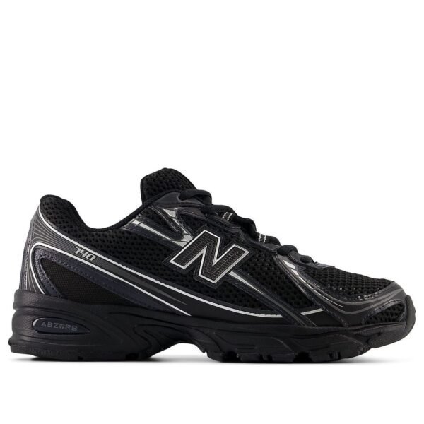New Balance 740v2 Black Grey Silver