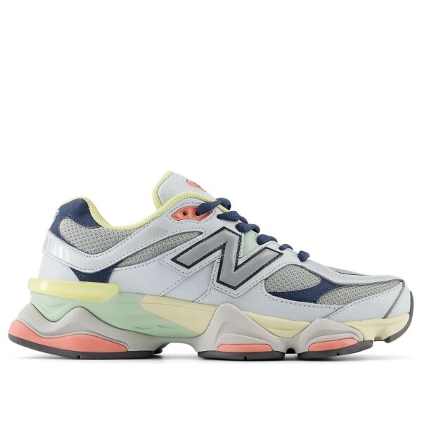 New Balance 9060 Grey Yellow Navy