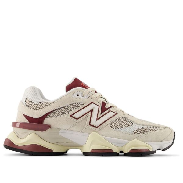 New Balance 9060 Linen Burgundy
