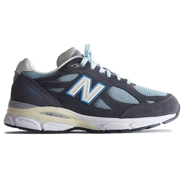 New Balance 990v3 MiUSA Kith Steel Blue