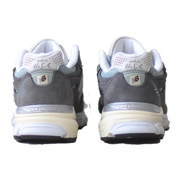 New Balance 990v3 MiUSA Kith Steel Blue 5 New Balance 990v3 MiUSA Kith Steel Blue