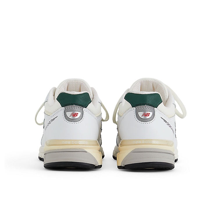 New Balance 990v4 MiUSA White Green 5 New Balance 990v4 MiUSA White Green