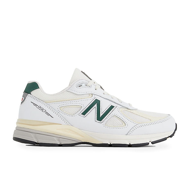 New Balance 990v4 MiUSA White Green 6 New Balance 990v4 MiUSA White Green