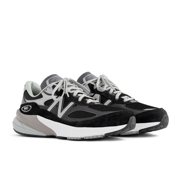 New Balance 990v6 MiUSA Black Grey White (Womens)