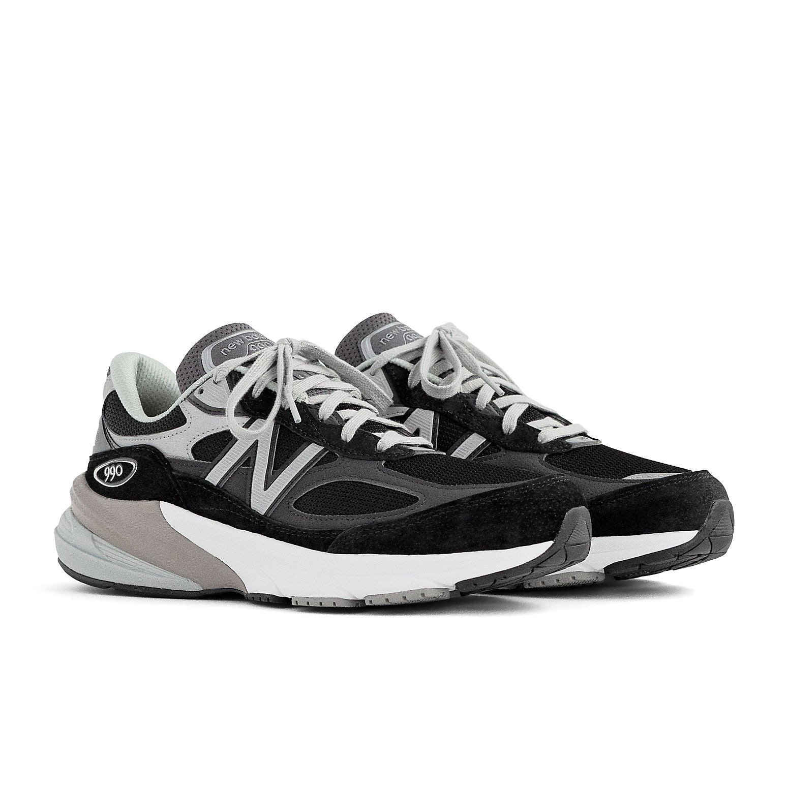 New Balance 990v6 MiUSA Black Grey White (Womens) 4 New Balance 990v6 MiUSA Black Grey White (Womens)