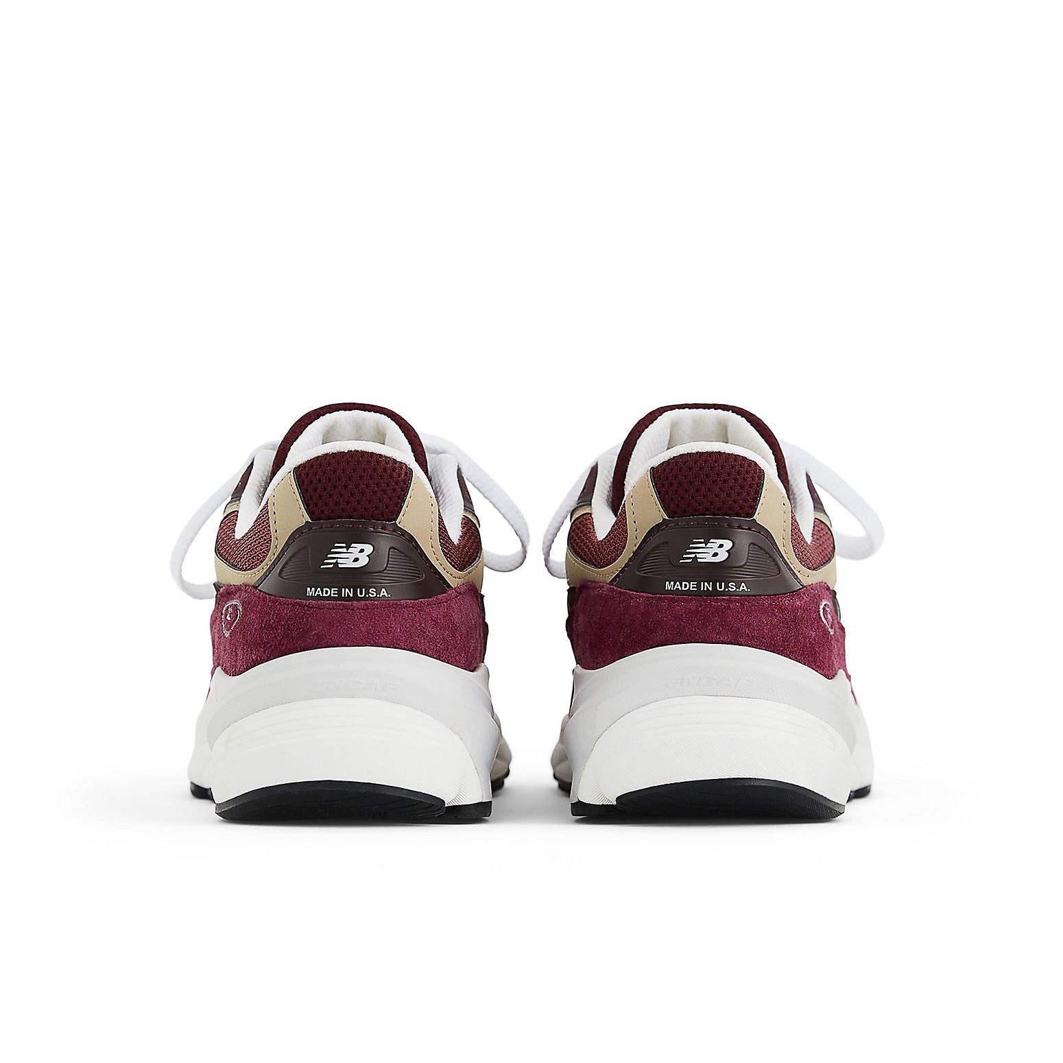 New Balance 990v6 MiUSA Teddy Santis Burgundy Tan 5 New Balance 990v6 MiUSA Teddy Santis Burgundy Tan