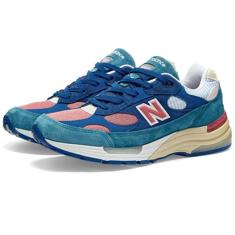 New Balance 992 Blue Teal Rose 3 New Balance 992 Blue Teal Rose