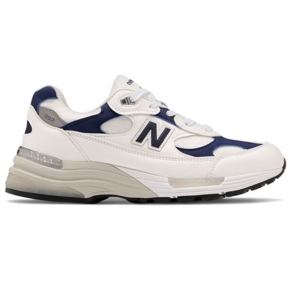 New Balance 992 White Navy
