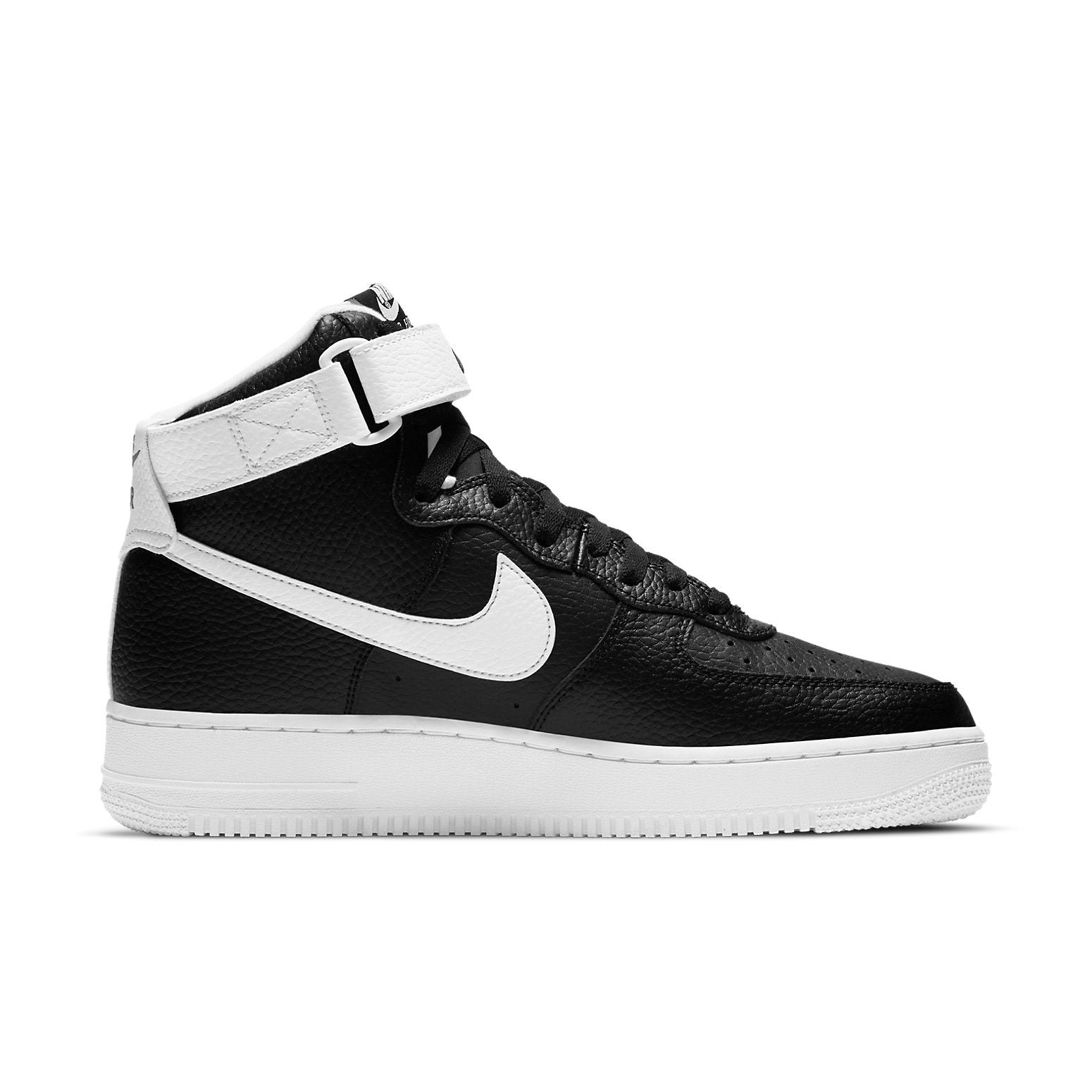 Nike Air Force 1 High '07 Black White 4 Nike Air Force 1 High '07 Black White