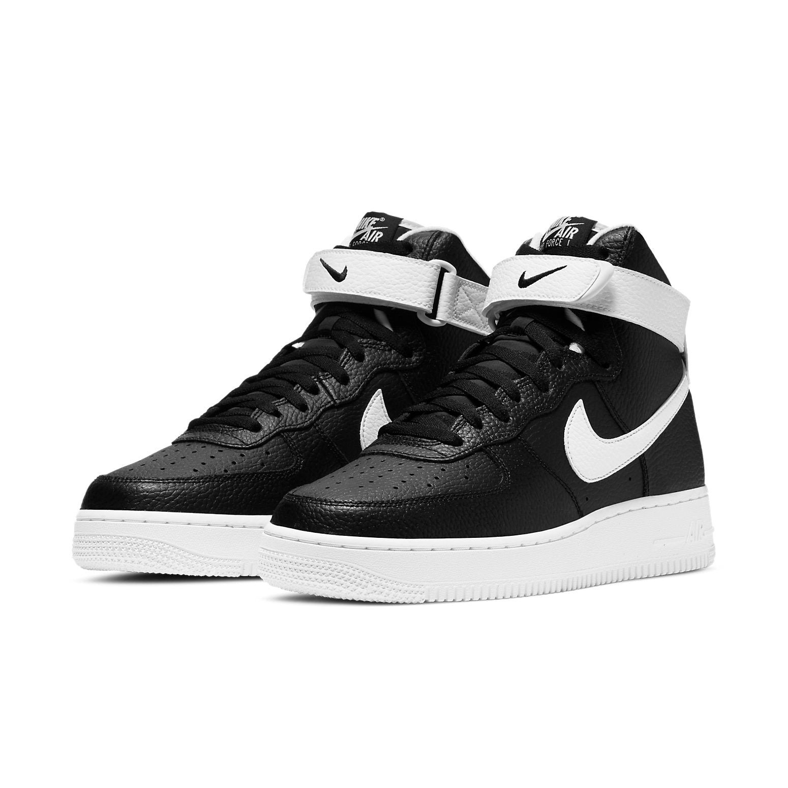 Nike Air Force 1 High '07 Black White 5 Nike Air Force 1 High '07 Black White
