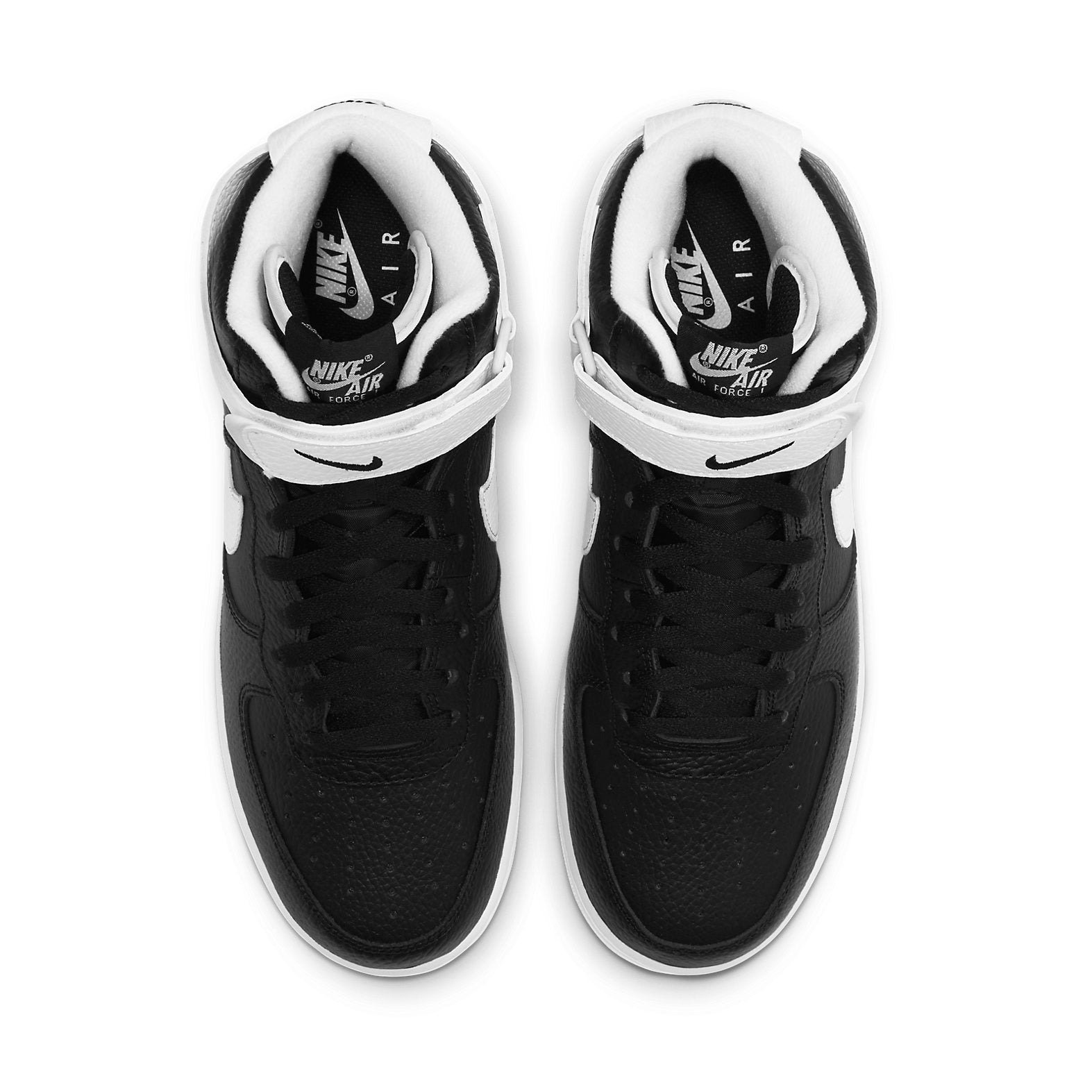 Nike Air Force 1 High '07 Black White 6 Nike Air Force 1 High '07 Black White