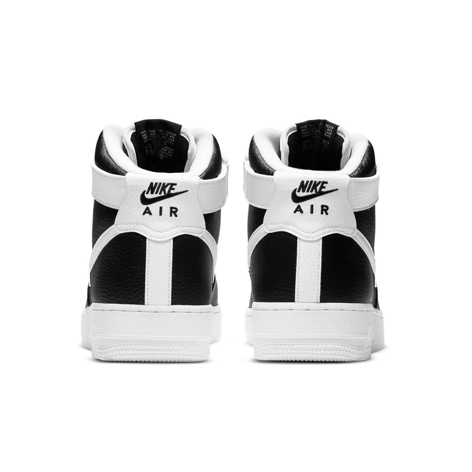 Nike Air Force 1 High '07 Black White 7 Nike Air Force 1 High '07 Black White