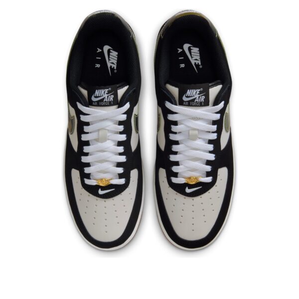 Nike Air Force 1 Low ’07 LV8 Black Patent Camo Swoosh