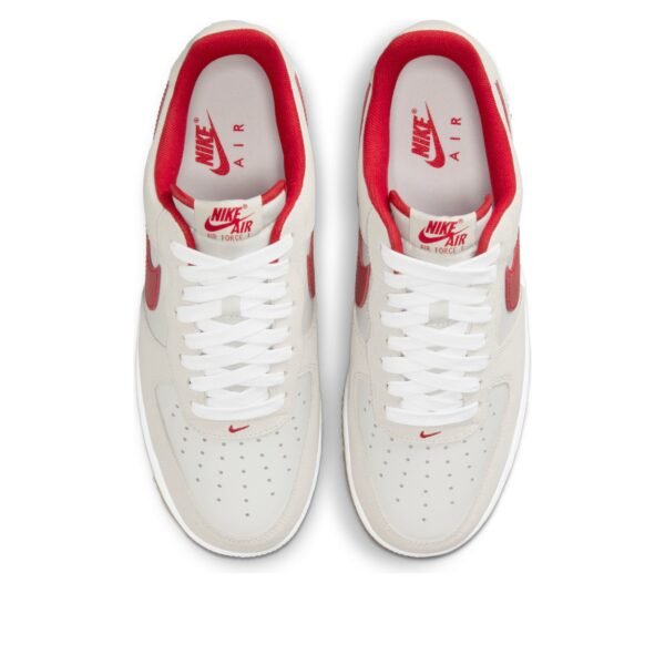 Nike Air Force 1 Low 07 LV8 Summit White Varsity Red Gum