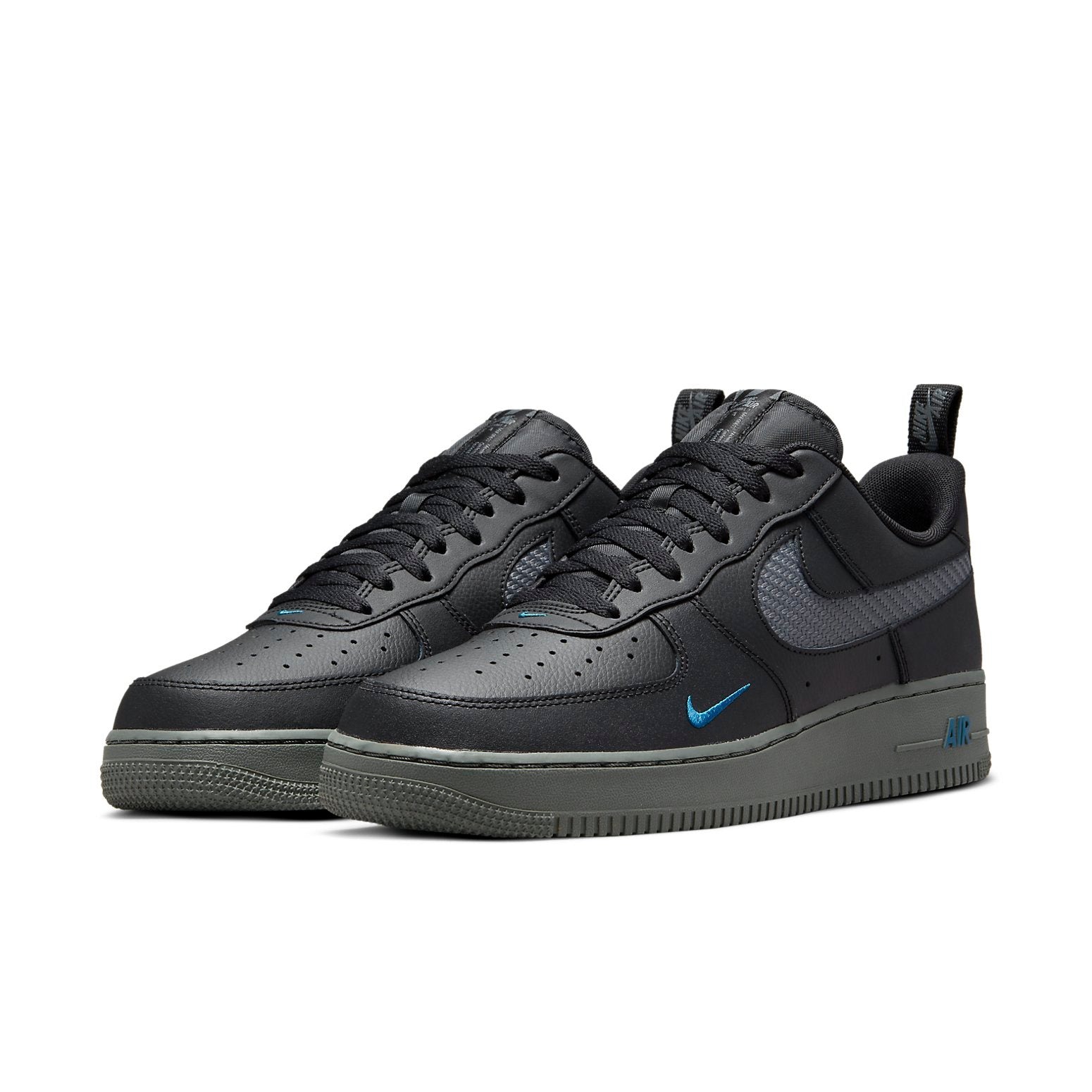 Nike Air Force 1 Low Black Royal Carbon Fiber 5 Nike Air Force 1 Low Black Royal Carbon Fiber