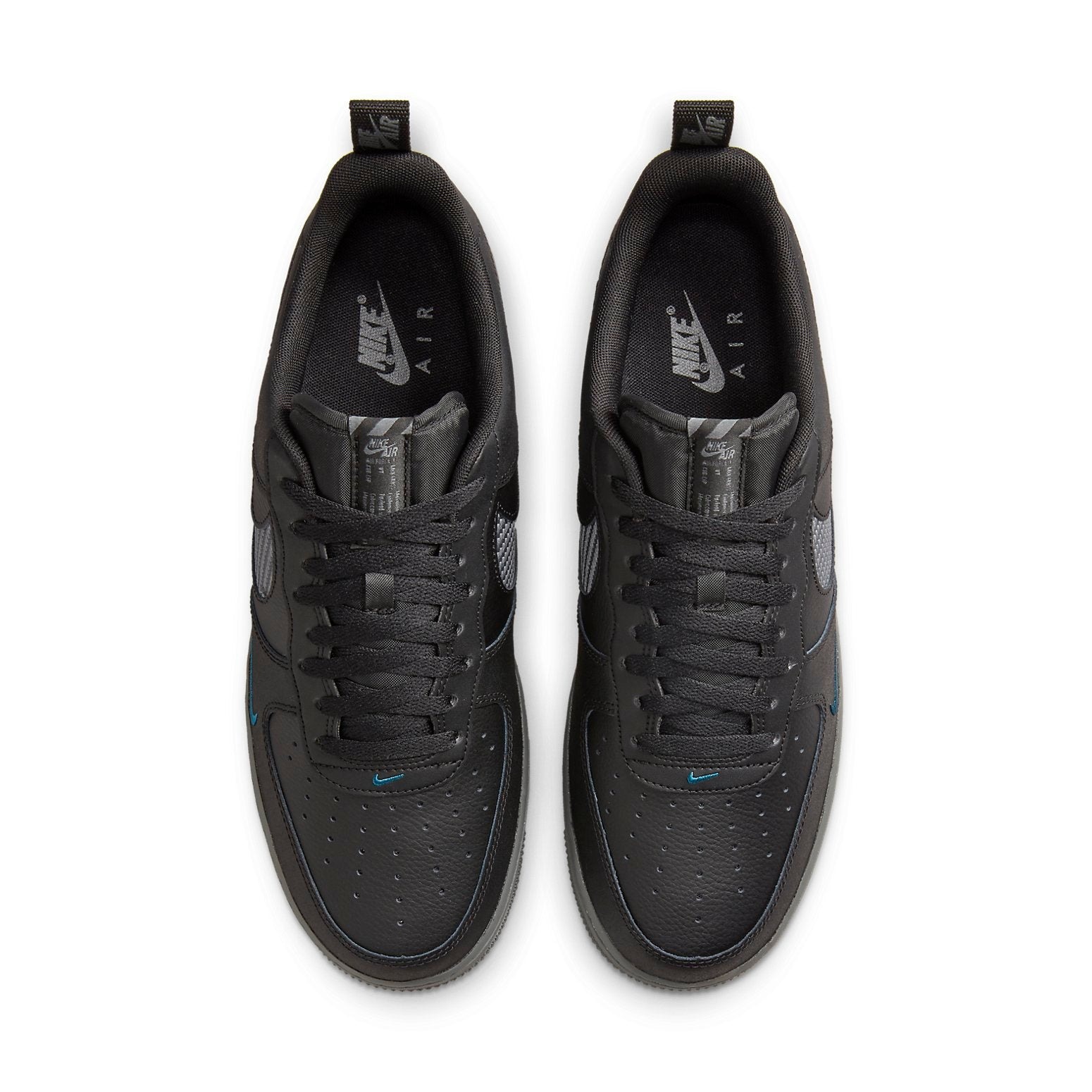 Nike Air Force 1 Low Black Royal Carbon Fiber 6 Nike Air Force 1 Low Black Royal Carbon Fiber