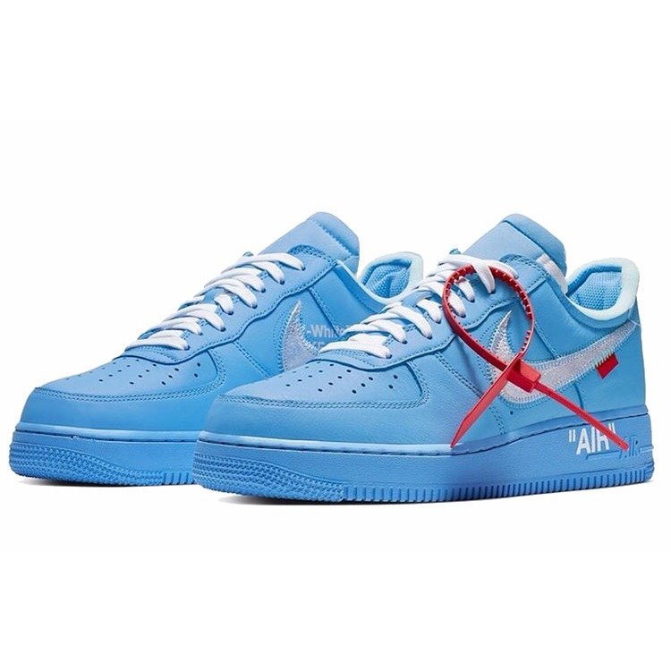 Nike Air Force 1 Low Off-White MCA University Blue 5 Nike Air Force 1 Low Off-White MCA University Blue