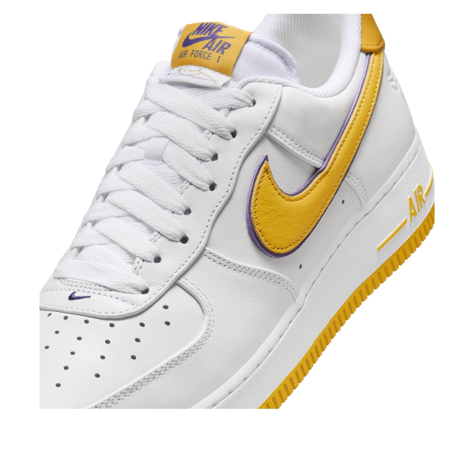 Nike Air Force 1 Low Retro QS Kobe Bryant Lakers Home 7 Nike Air Force 1 Low Retro QS Kobe Bryant Lakers Home