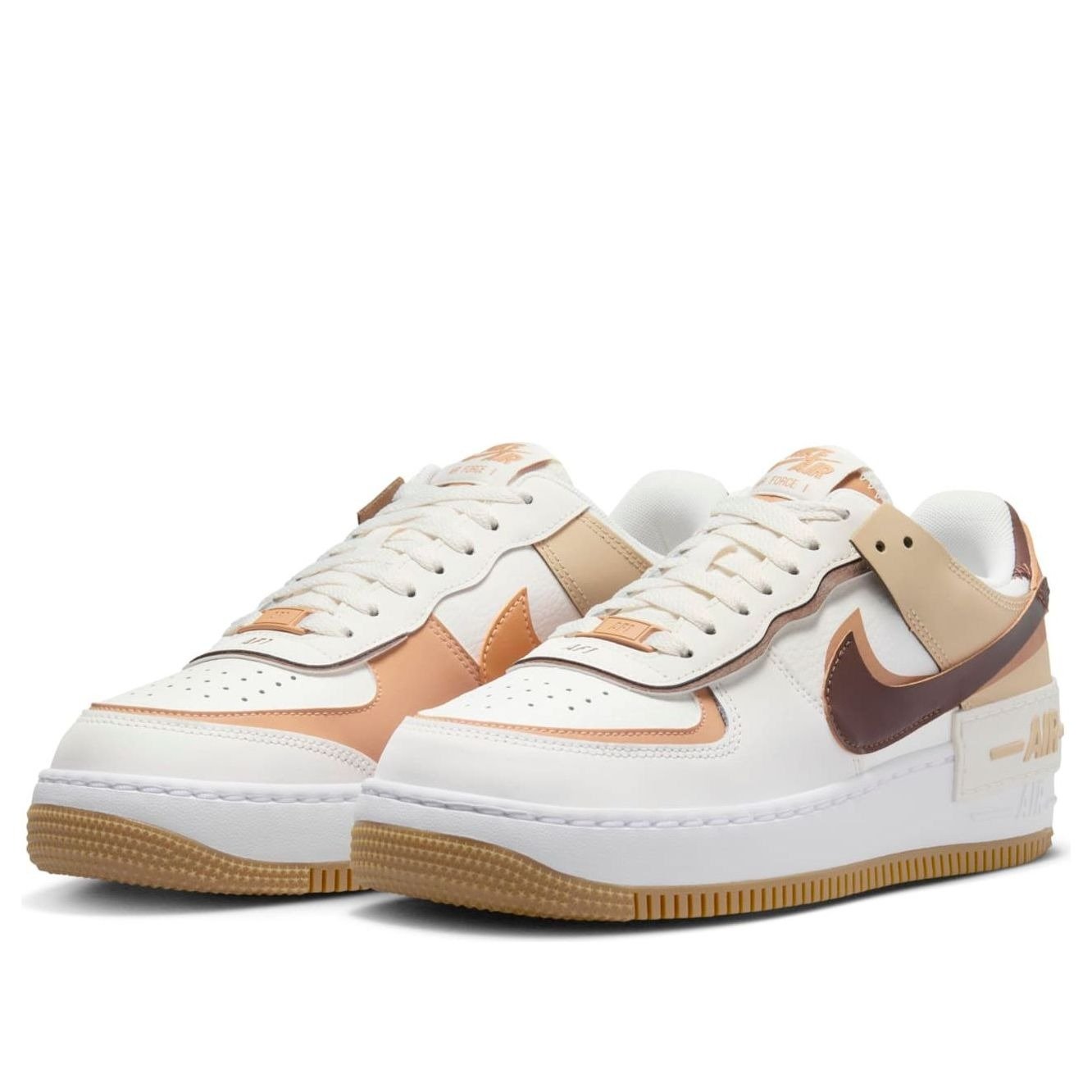 Nike Air Force 1 Low Shadow Flax Sesame (Women's) 4 Nike Air Force 1 Low Shadow Flax Sesame (Women's)