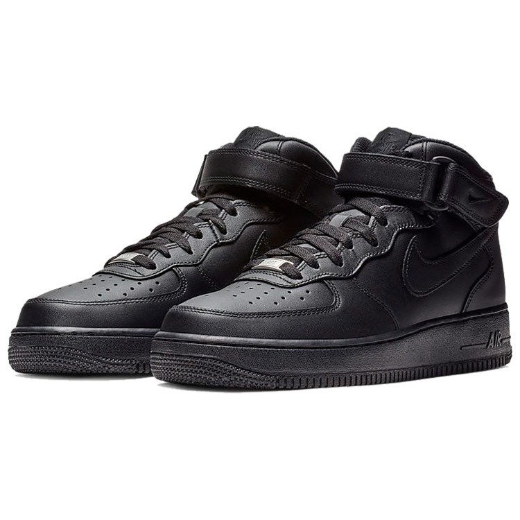 Nike Air Force 1 Mid '07 Black 5 Nike Air Force 1 Mid '07 Black