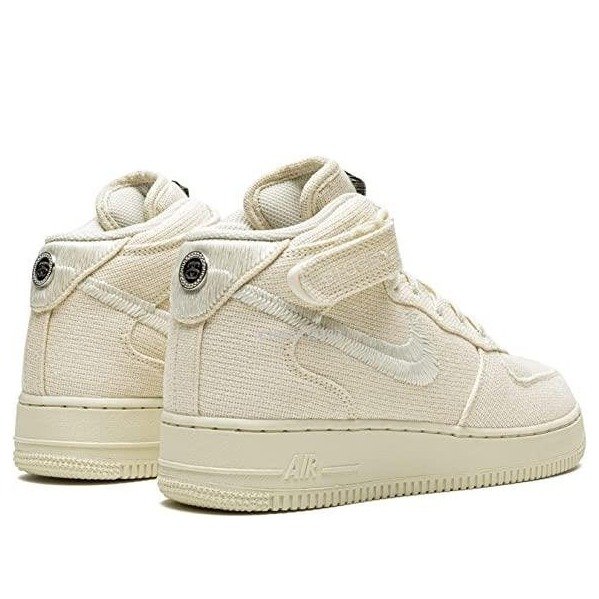 Nike Air Force 1 Mid Stussy Fossil 6 Nike Air Force 1 Mid Stussy Fossil