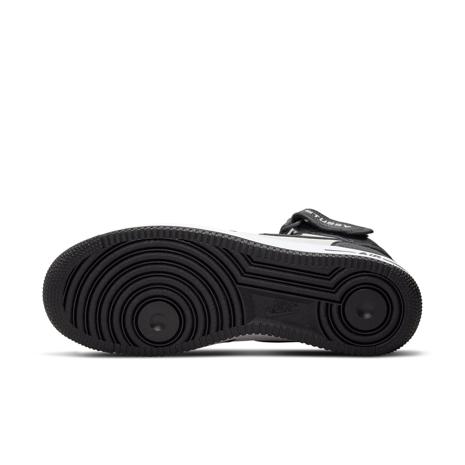 Nike Air Force 1 Mid Stussy Light Bone Black 8 Nike Air Force 1 Mid Stussy Light Bone Black