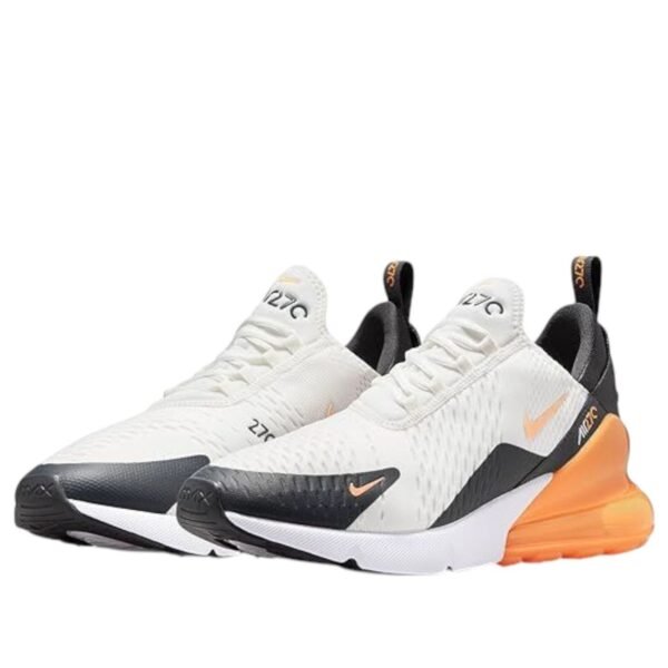 Nike Air Max 270 Summit White Anthracite White Laser Orange