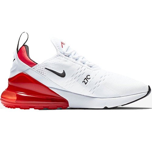 Nike Air Max 270 White Black University Red