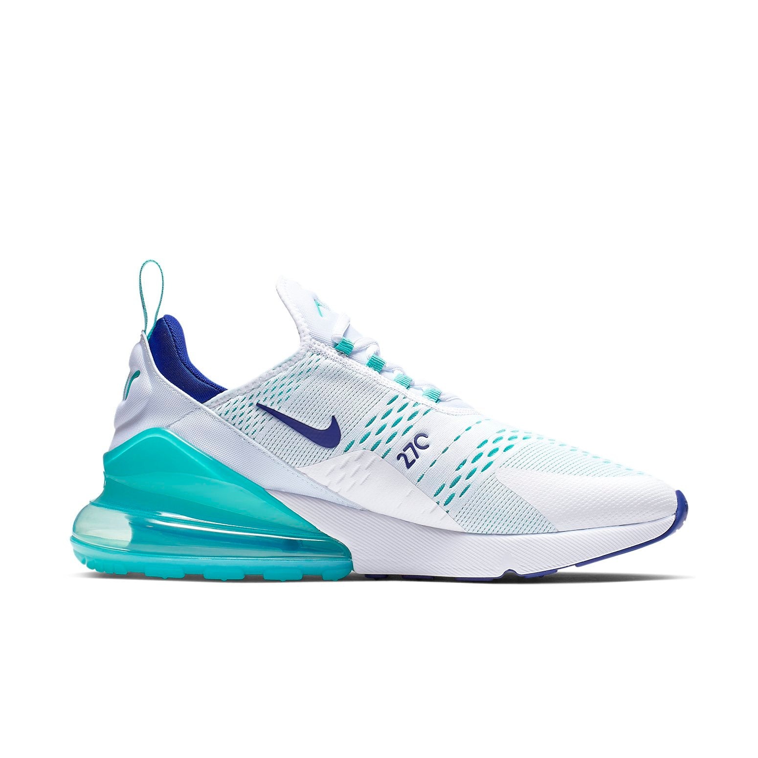 Nike Air Max 270 White Hyper Jade Deep Royal Blue 4 Nike Air Max 270 White Hyper Jade Deep Royal Blue