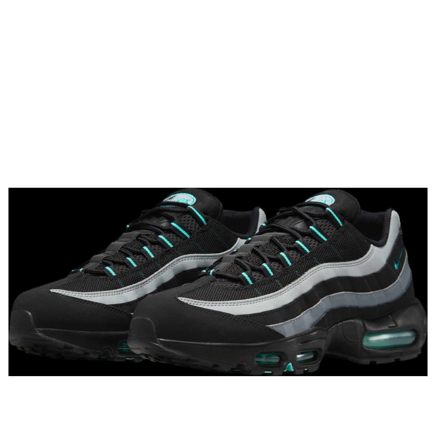 Nike Air Max 95 Black Aurora Green 4 Nike Air Max 95 Black Aurora Green