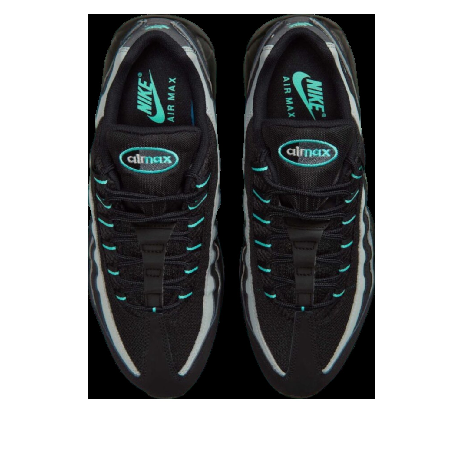 Nike Air Max 95 Black Aurora Green 5 Nike Air Max 95 Black Aurora Green