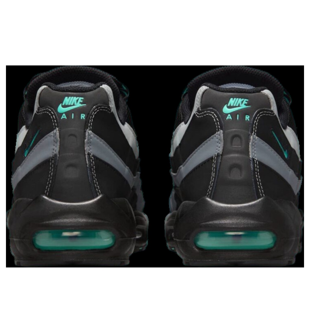 Nike Air Max 95 Black Aurora Green 6 Nike Air Max 95 Black Aurora Green