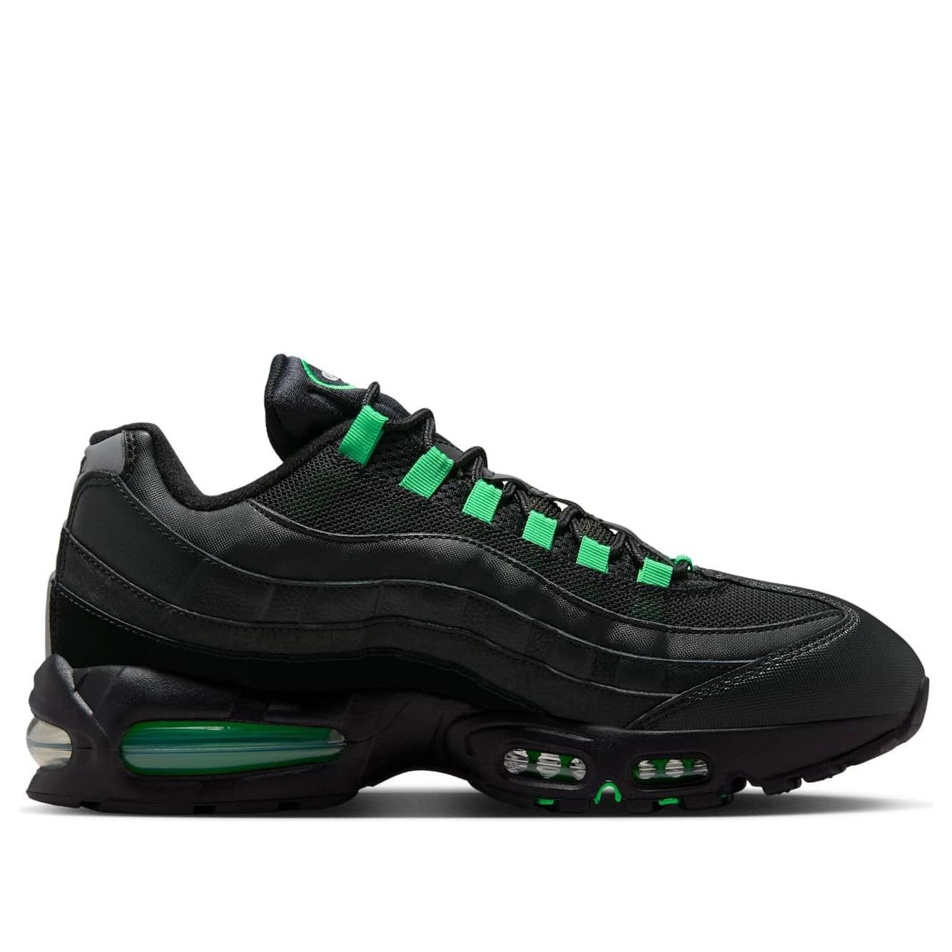 Nike Air Max 95 OG Big Bubble Black Green Shock 4 Nike Air Max 95 OG Big Bubble Black Green Shock
