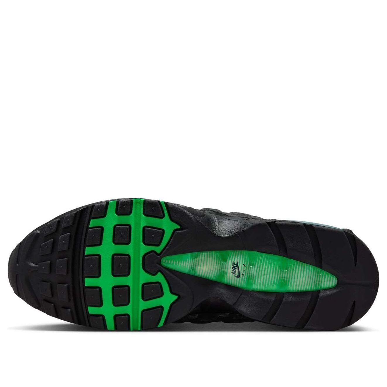 Nike Air Max 95 OG Big Bubble Black Green Shock 8 Nike Air Max 95 OG Big Bubble Black Green Shock