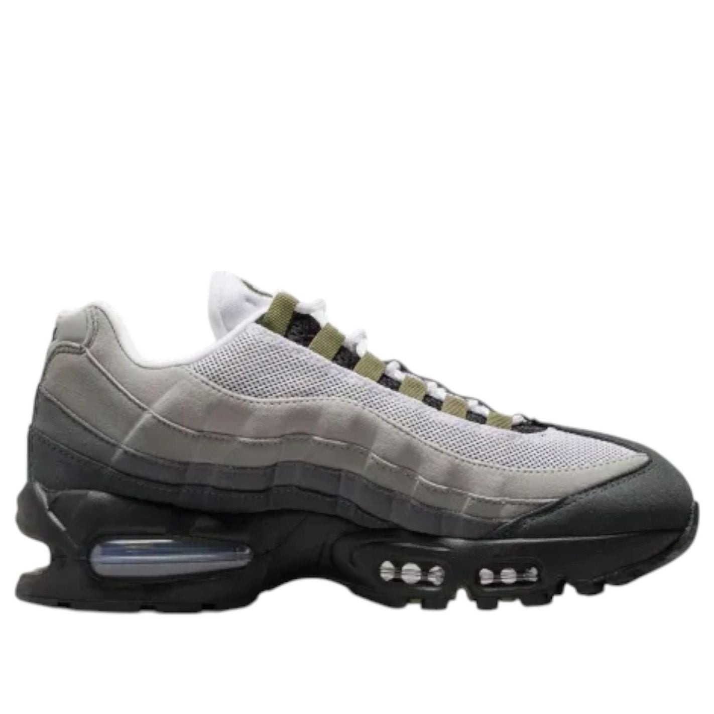 Nike Air Max 95 OG Big Bubble Black Medium Olive (Women's) 4 Nike Air Max 95 OG Big Bubble Black Medium Olive (Women's)