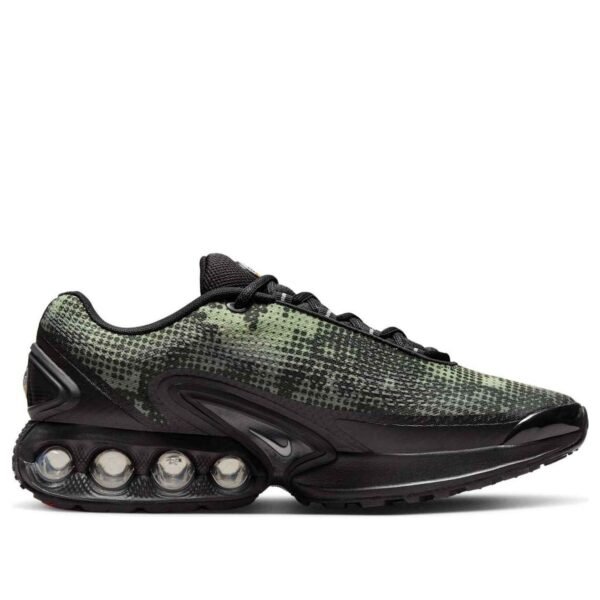 Nike Air Max Dn Black Olive Aura Medium Olive Metallic Silver