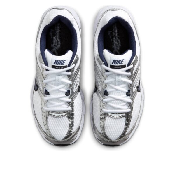 Nike Air Max Moto 2K White Navy Metallic Silver (Womens)