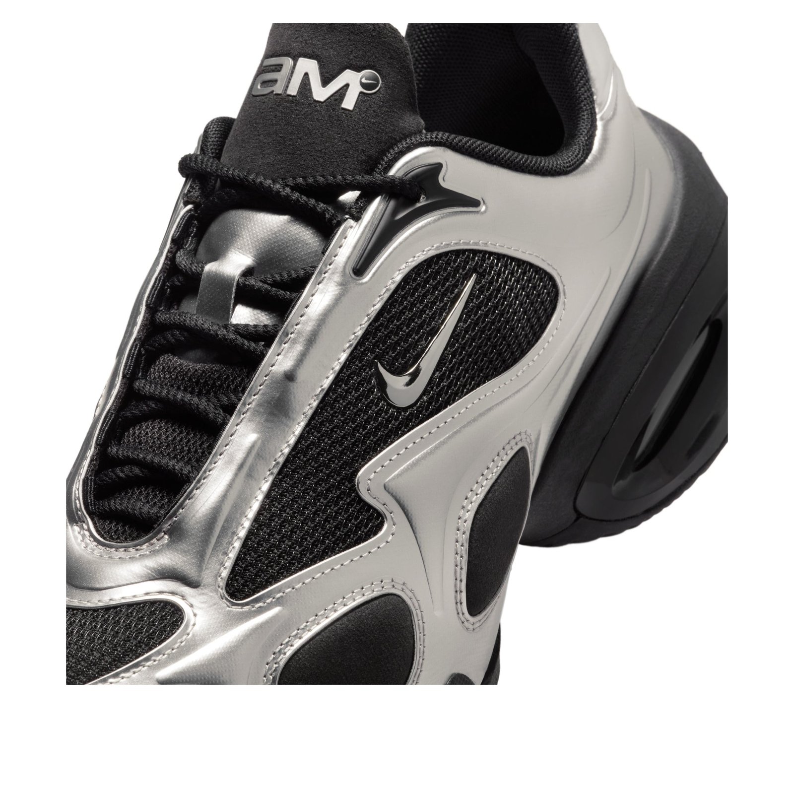 Nike Air Max Muse Black Metallic Silver (Womens) 7 Nike Air Max Muse Black Metallic Silver (Womens)