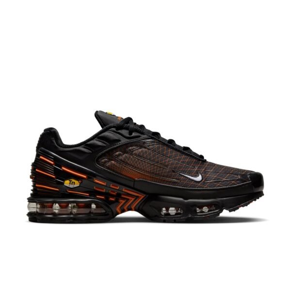 Nike Air Max Plus 3 Black Orange Spirograph