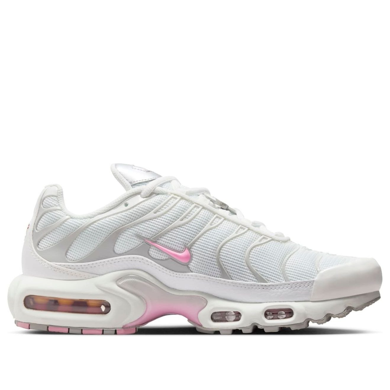 Nike Air Max Plus Summit White Pink Rise (Women's) 4 Nike Air Max Plus Summit White Pink Rise (Women's)