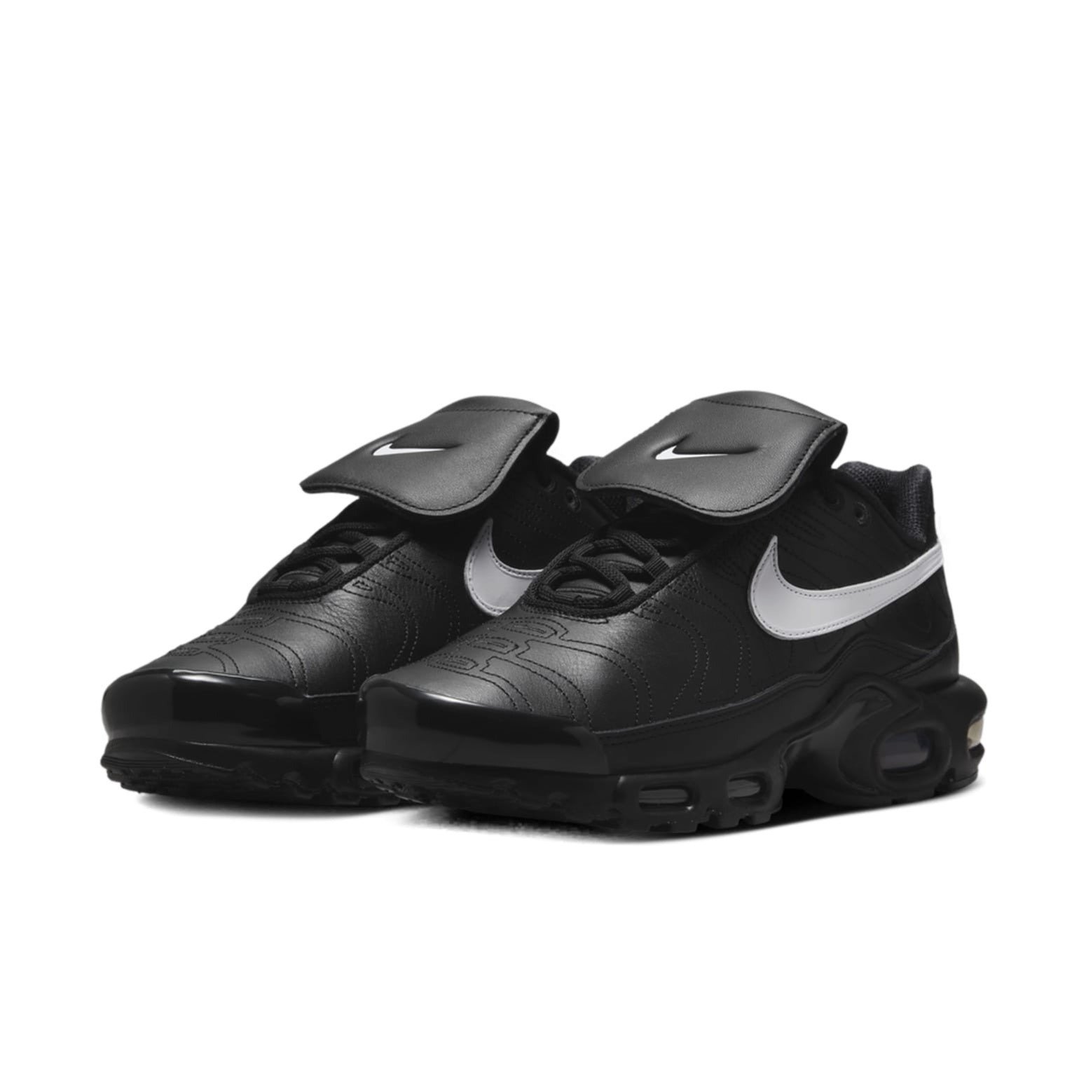 Nike Air Max Plus Tiempo Black White (Women's) 5 Nike Air Max Plus Tiempo Black White (Women's)