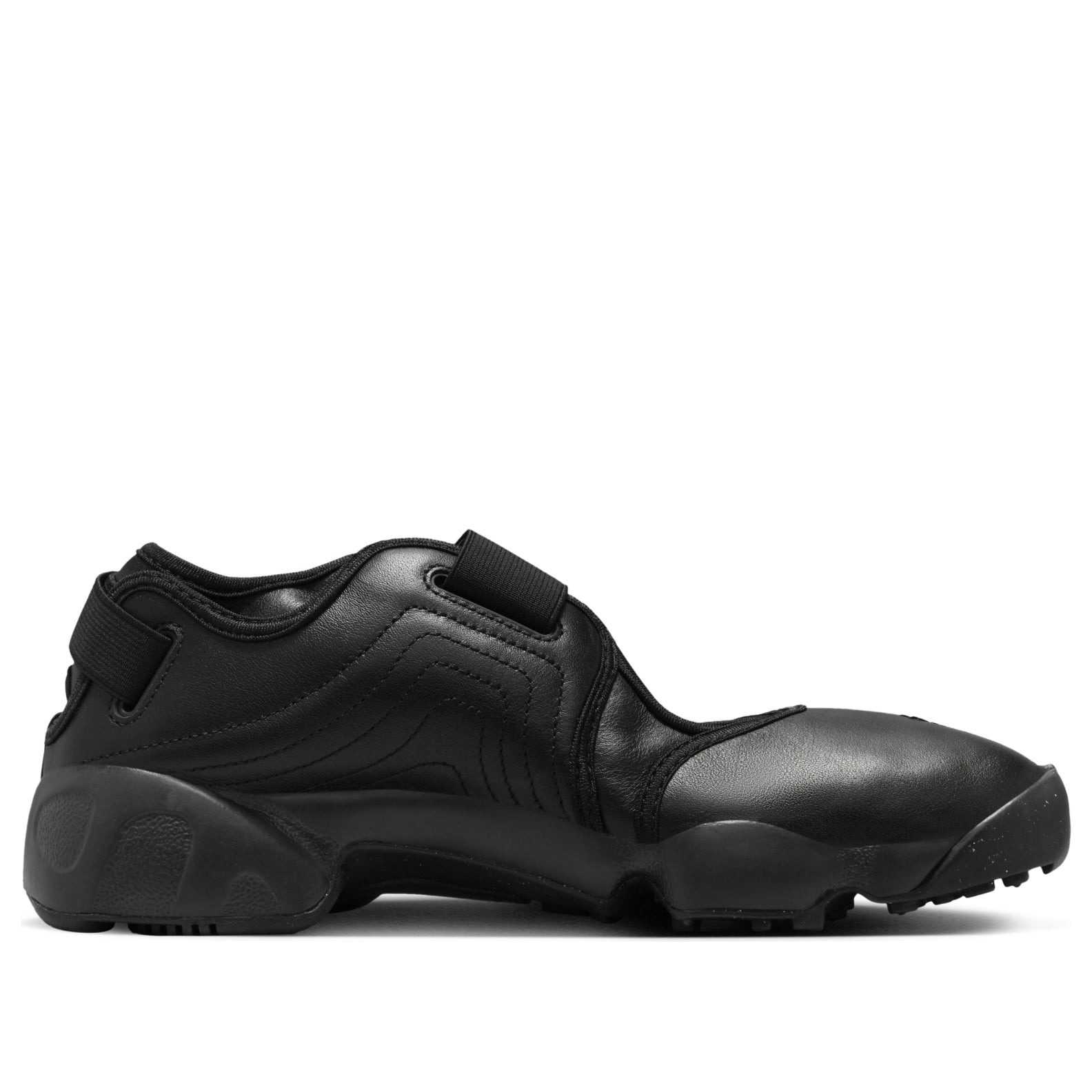 Nike Air Rift Leather Triple Black (Womens) 4 Nike Air Rift Leather Triple Black (Womens)