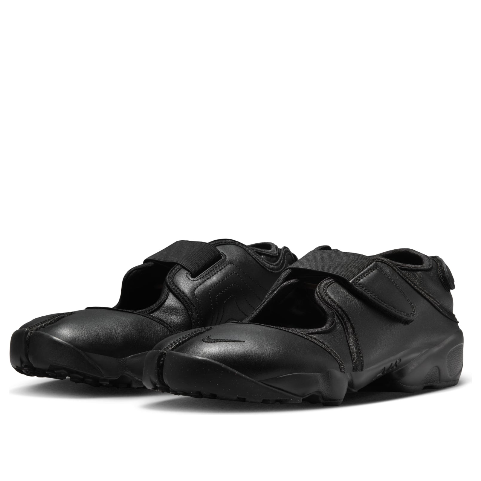 Nike Air Rift Leather Triple Black (Womens) 6 Nike Air Rift Leather Triple Black (Womens)