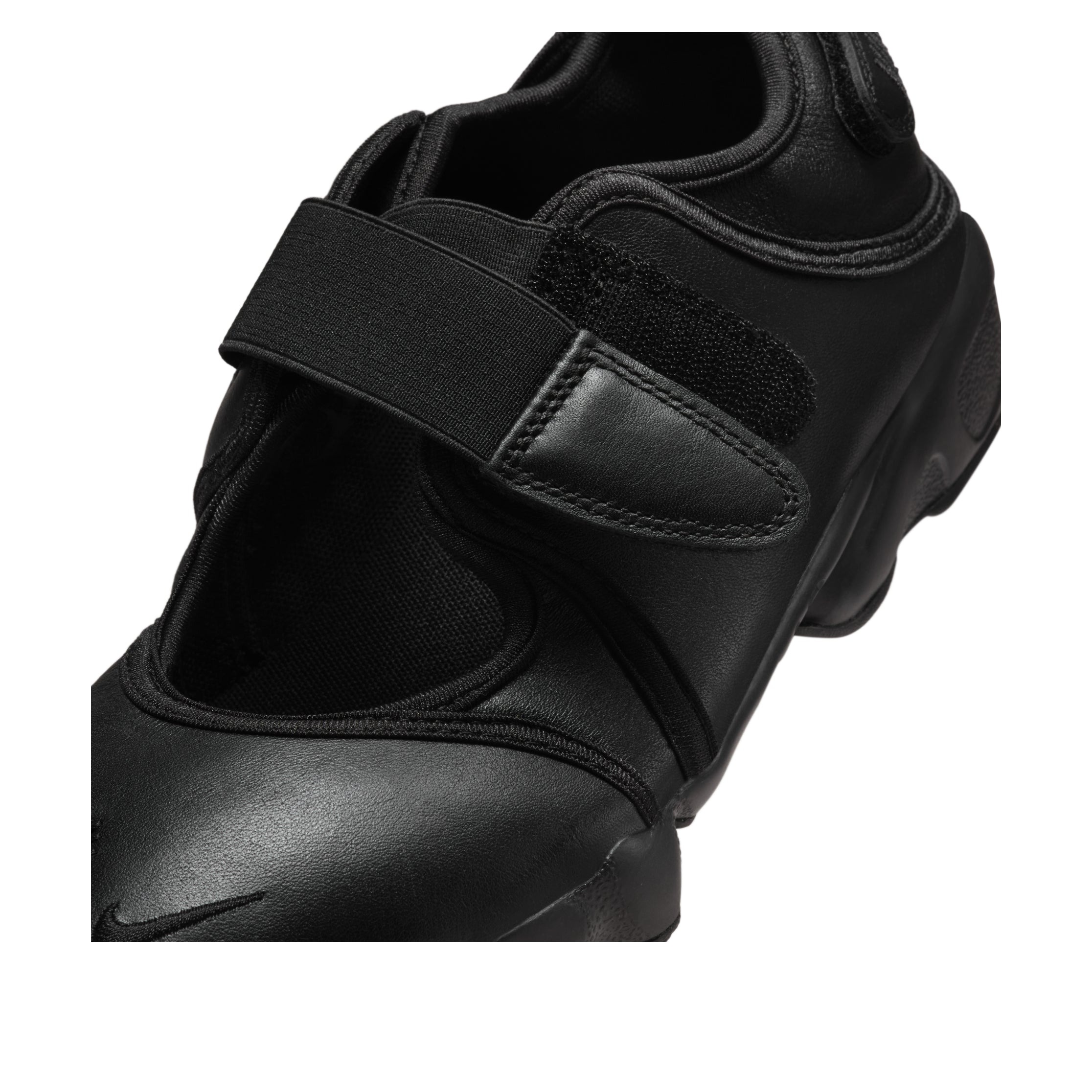 Nike Air Rift Leather Triple Black (Womens) 7 Nike Air Rift Leather Triple Black (Womens)